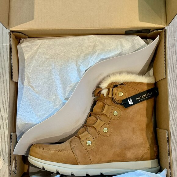 Sorel Explorer III Joan WP Boot - Women's Size 9 - Picture 2 of 6